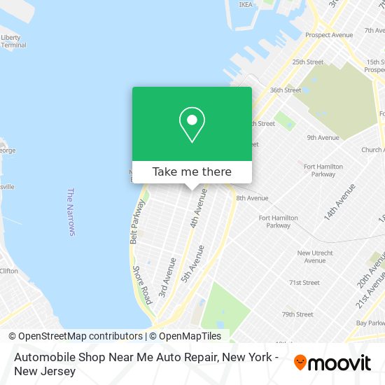 Mapa de Automobile Shop Near Me Auto Repair