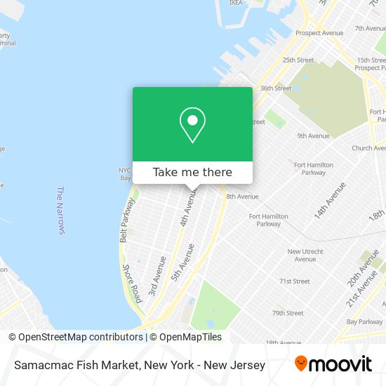 Mapa de Samacmac Fish Market