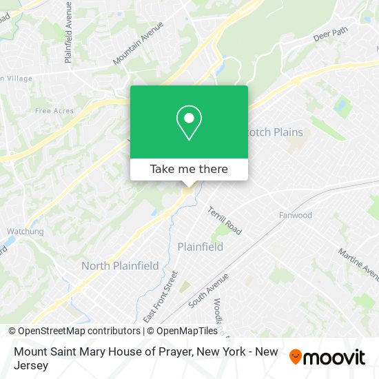 Mapa de Mount Saint Mary House of Prayer