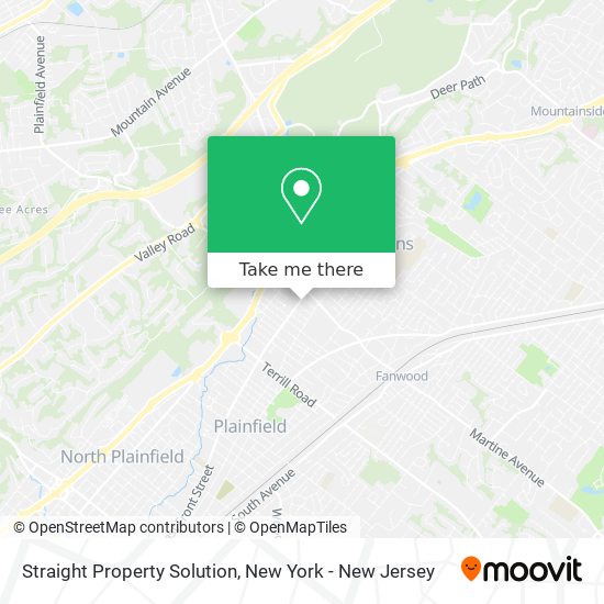 Mapa de Straight Property Solution