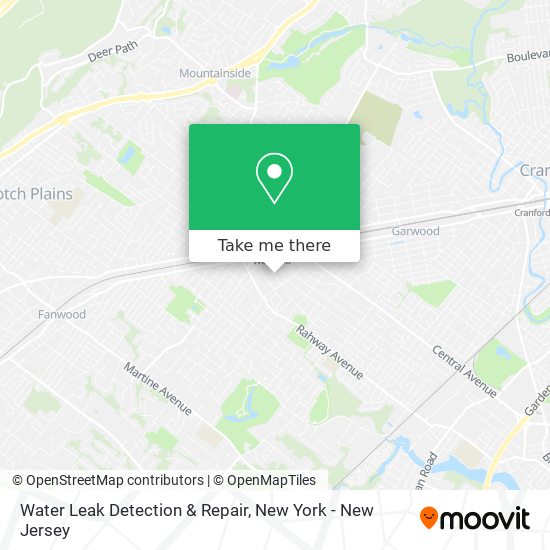 Mapa de Water Leak Detection & Repair