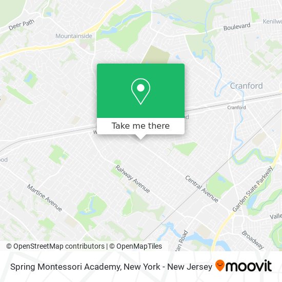 Mapa de Spring Montessori Academy