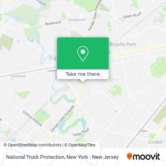 National Truck Protection map