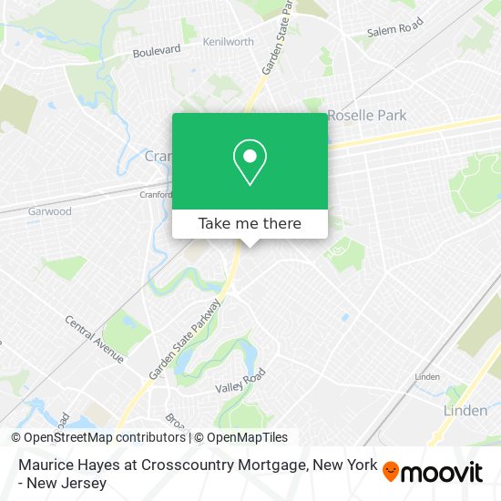 Mapa de Maurice Hayes at Crosscountry Mortgage