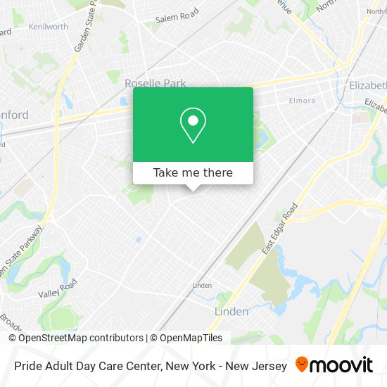 Mapa de Pride Adult Day Care Center