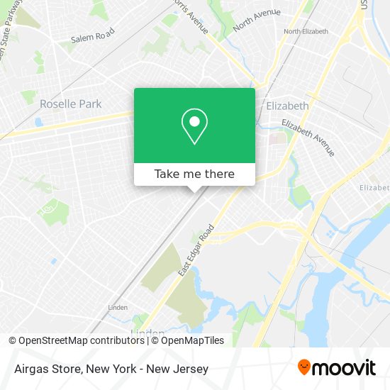 Airgas Store map