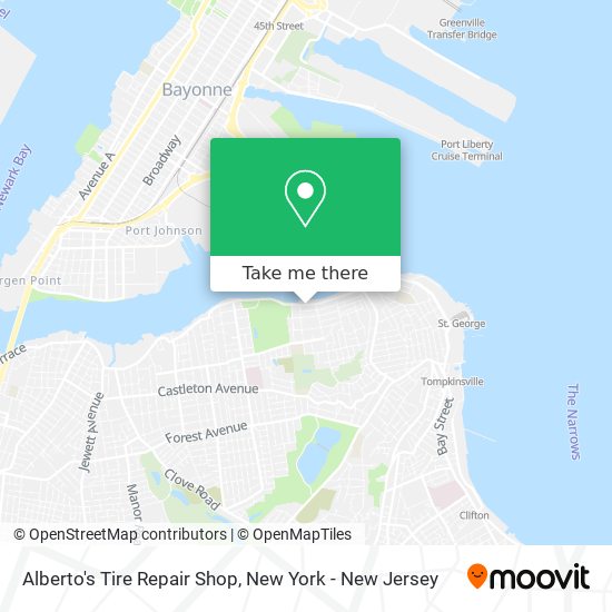 Alberto's Tire Repair Shop map