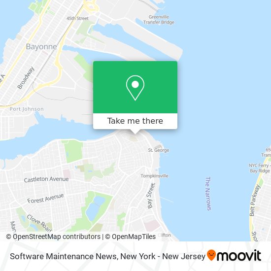 Software Maintenance News map