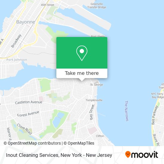 Mapa de Inout Cleaning Services