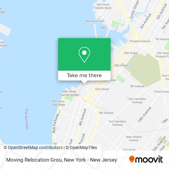 Mapa de Moving Relocation Grou