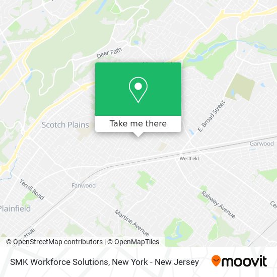 SMK Workforce Solutions map