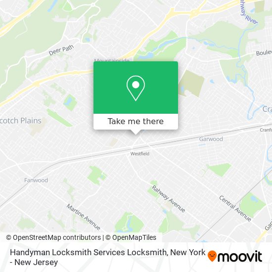 Handyman Locksmith Services Locksmith map