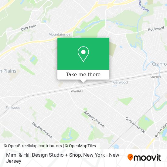 Mimi & Hill Design Studio + Shop map
