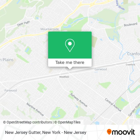 Mapa de New Jersey Gutter