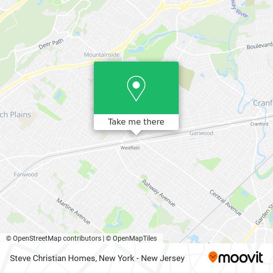 Steve Christian Homes map