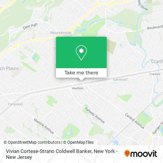 Mapa de Vivian Cortese-Strano Coldwell Banker