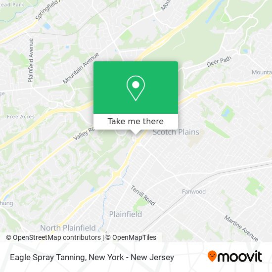 Eagle Spray Tanning map