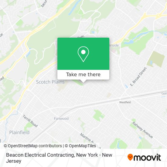 Beacon Electrical Contracting map