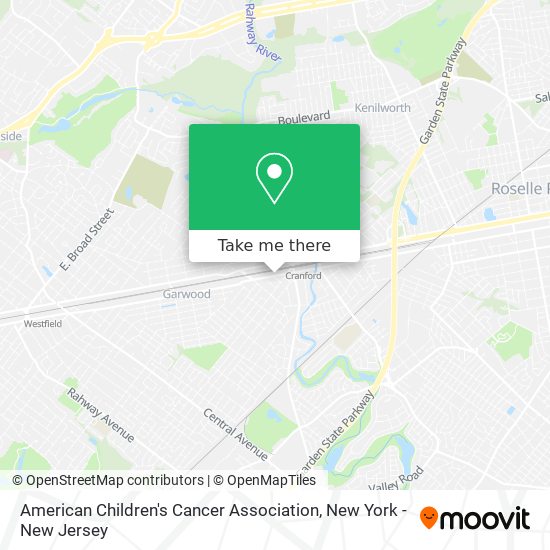 Mapa de American Children's Cancer Association