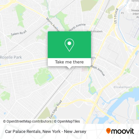 Mapa de Car Palace Rentals