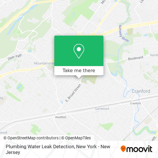 Plumbing Water Leak Detection map