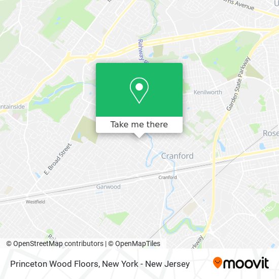 Princeton Wood Floors map