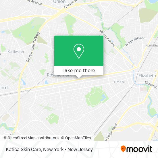 Katica Skin Care map