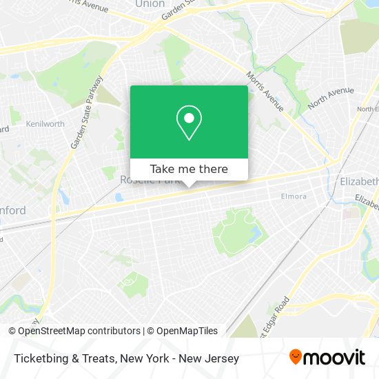 Ticketbing & Treats map