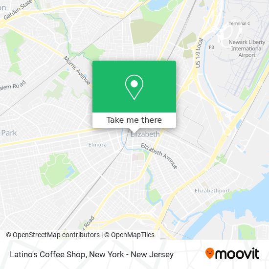 Latino's Coffee Shop map