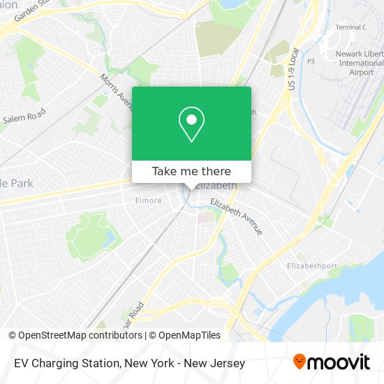 Mapa de EV Charging Station