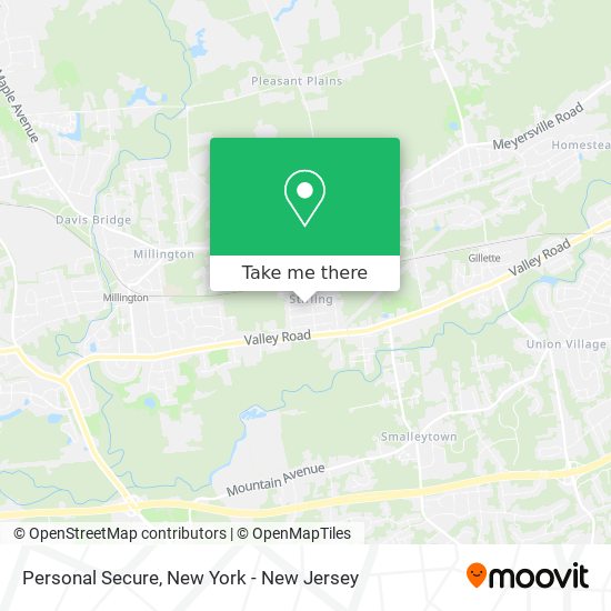 Personal Secure map