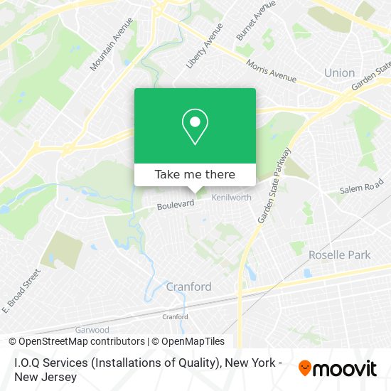 Mapa de I.O.Q Services (Installations of Quality)