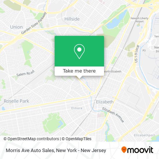 Mapa de Morris Ave Auto Sales
