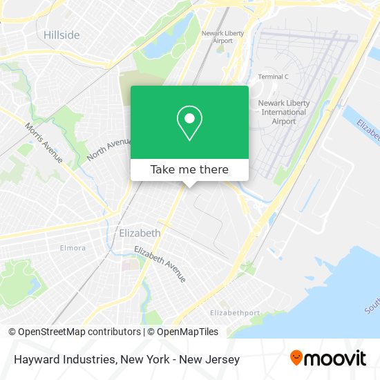 Mapa de Hayward Industries