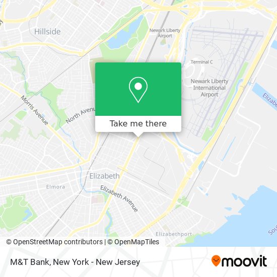 M&T Bank map