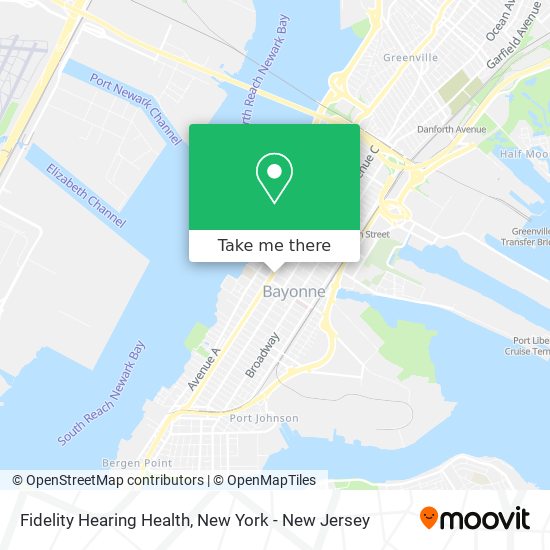 Fidelity Hearing Health map