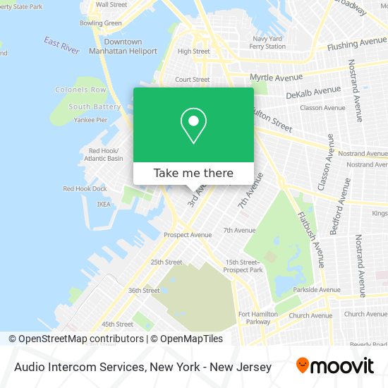 Audio Intercom Services map