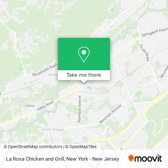 La Rosa Chicken and Grill map