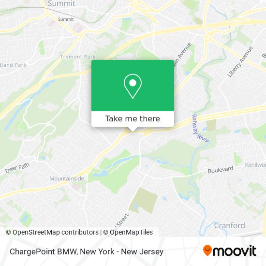 ChargePoint BMW map