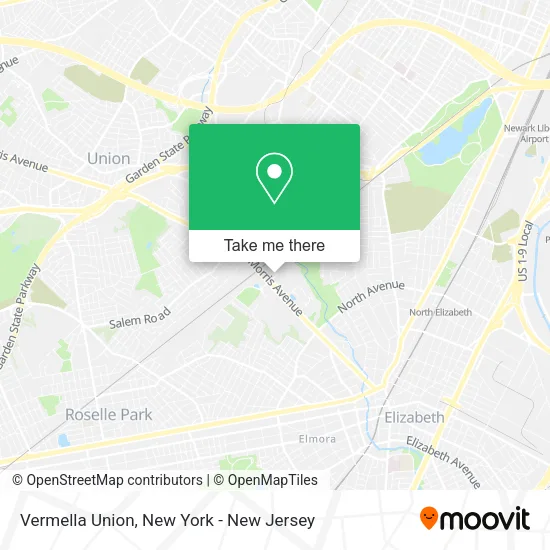 Vermella Union map