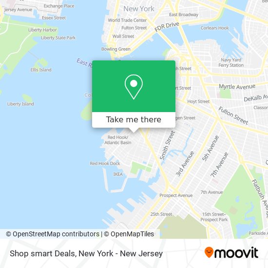 Shop smart Deals map