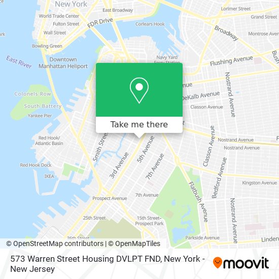 573 Warren Street Housing DVLPT FND map