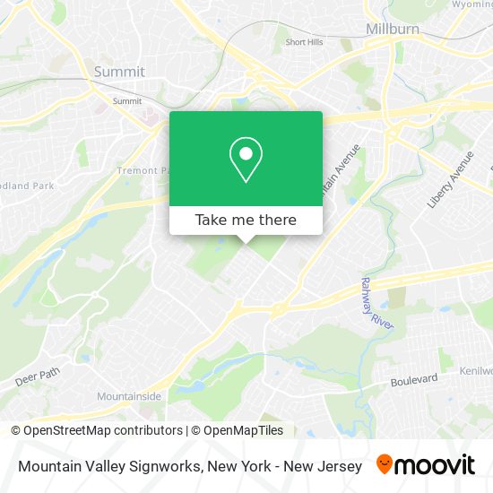 Mountain Valley Signworks map