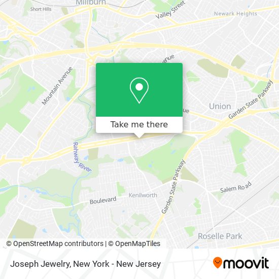 Joseph Jewelry map