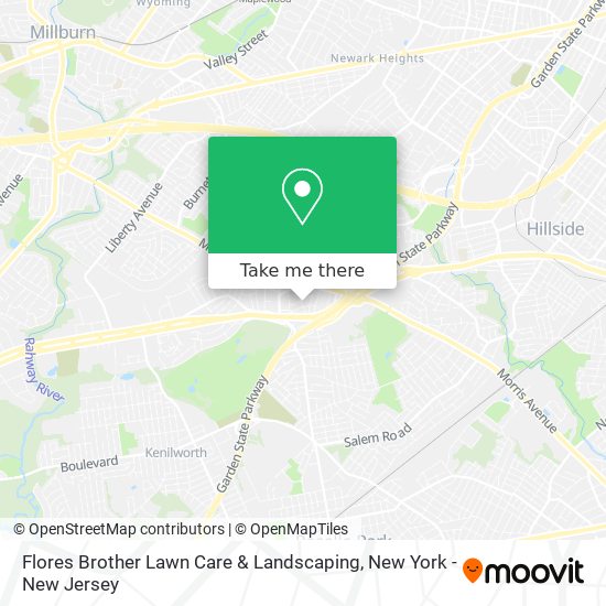Mapa de Flores Brother Lawn Care & Landscaping