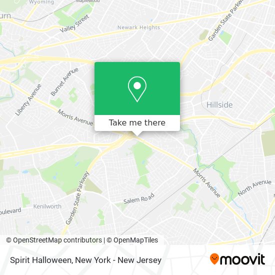 Spirit Halloween map