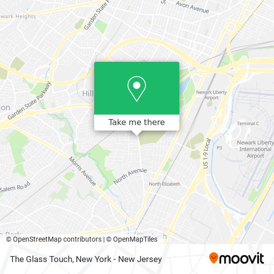 The Glass Touch map