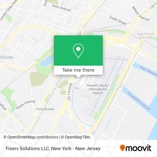 Fiserv Solutions LLC map