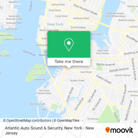 Mapa de Atlantic Auto Sound & Security