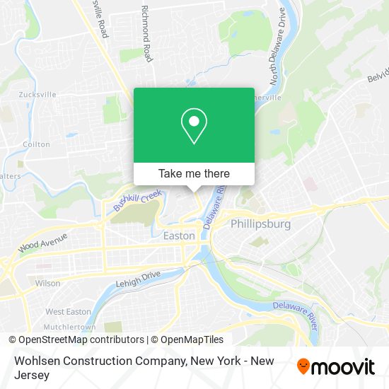 Mapa de Wohlsen Construction Company